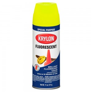 KRYLON Fluorescent Paint (Lemon Yellow)