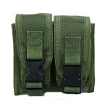 PANTAC PH-C714-OD-A RAV Double 40mm Grenade Pouch, Olive Drab