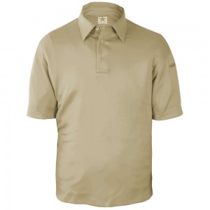 PROPPER F5341 ICE Men's Performance Polo-Short Sleeve Silver Tan M